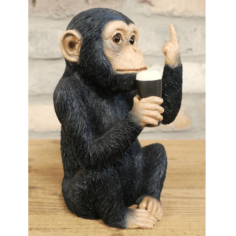 Up Yours Monkey McGuinness Ornament 25cm - Image 2