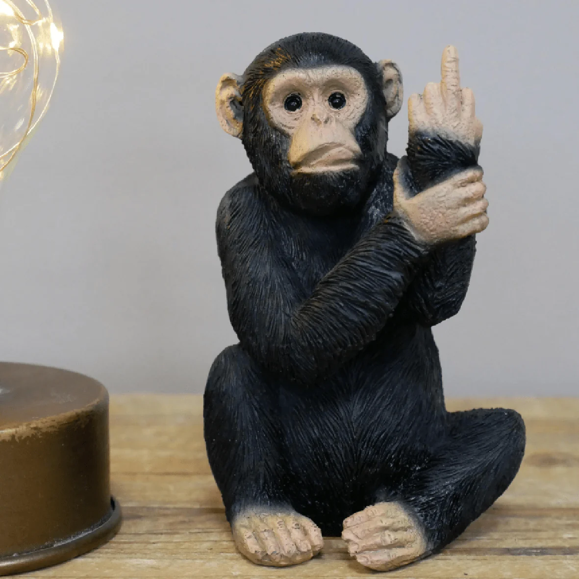 Up Yours Monkey Ornament Small 12cm