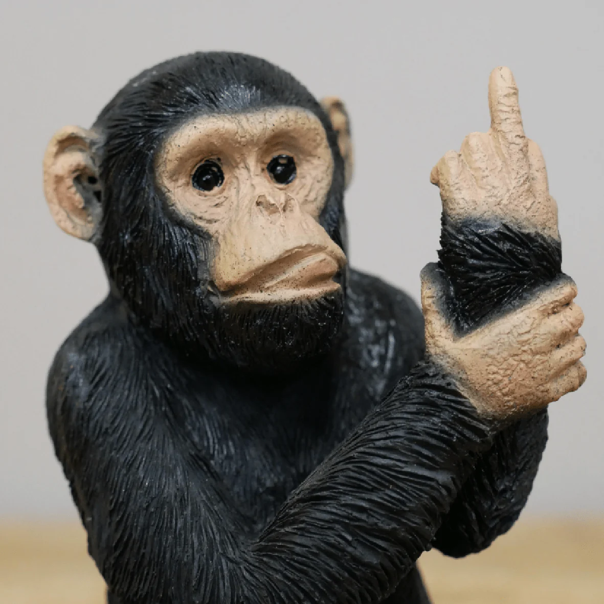 Up Yours Monkey Ornament Small 12cm - Image 2