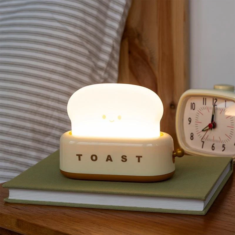 USB Rechargeable Dimmable Night Light – Kawaii Toaster