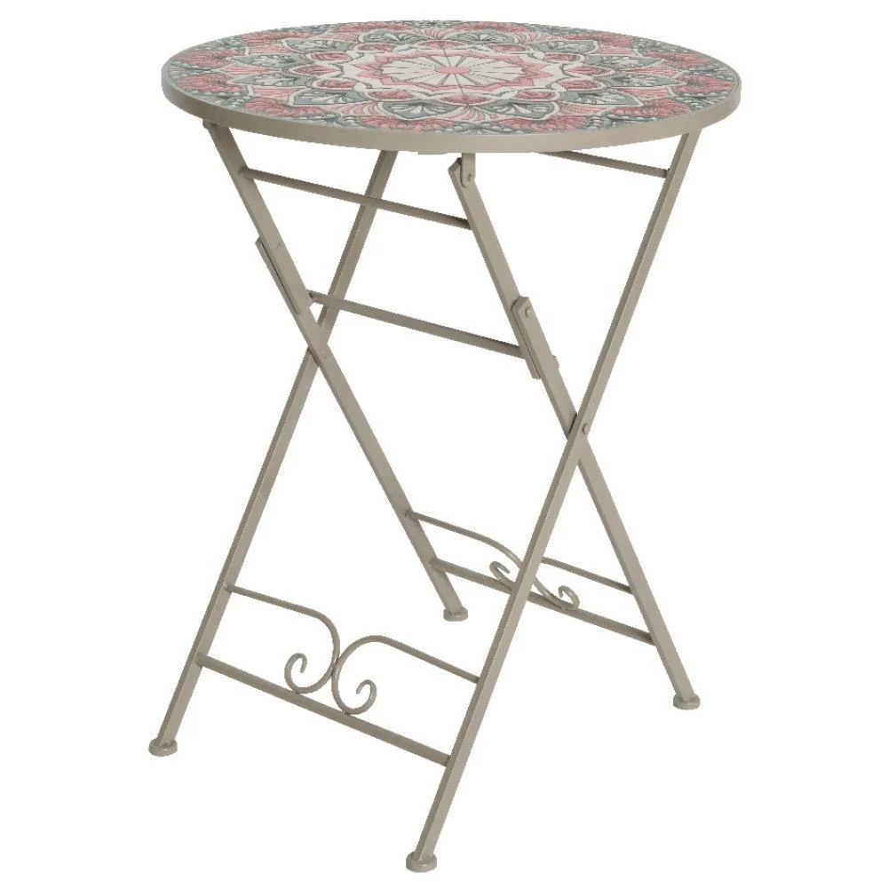 Valencia Mosaic Bistro Garden Furniture Set - Image 3