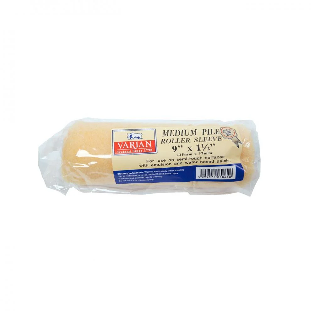 Varian Medium Pile Paint Roller Sleeve - 9in