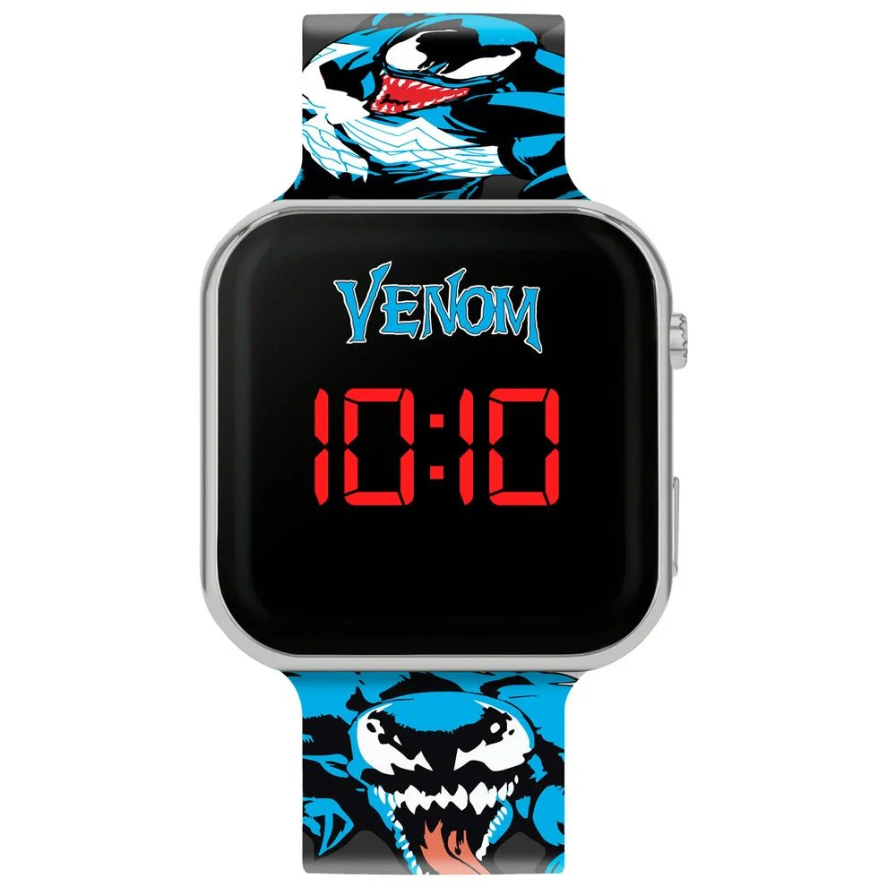 Venom Black Strap LED Watch