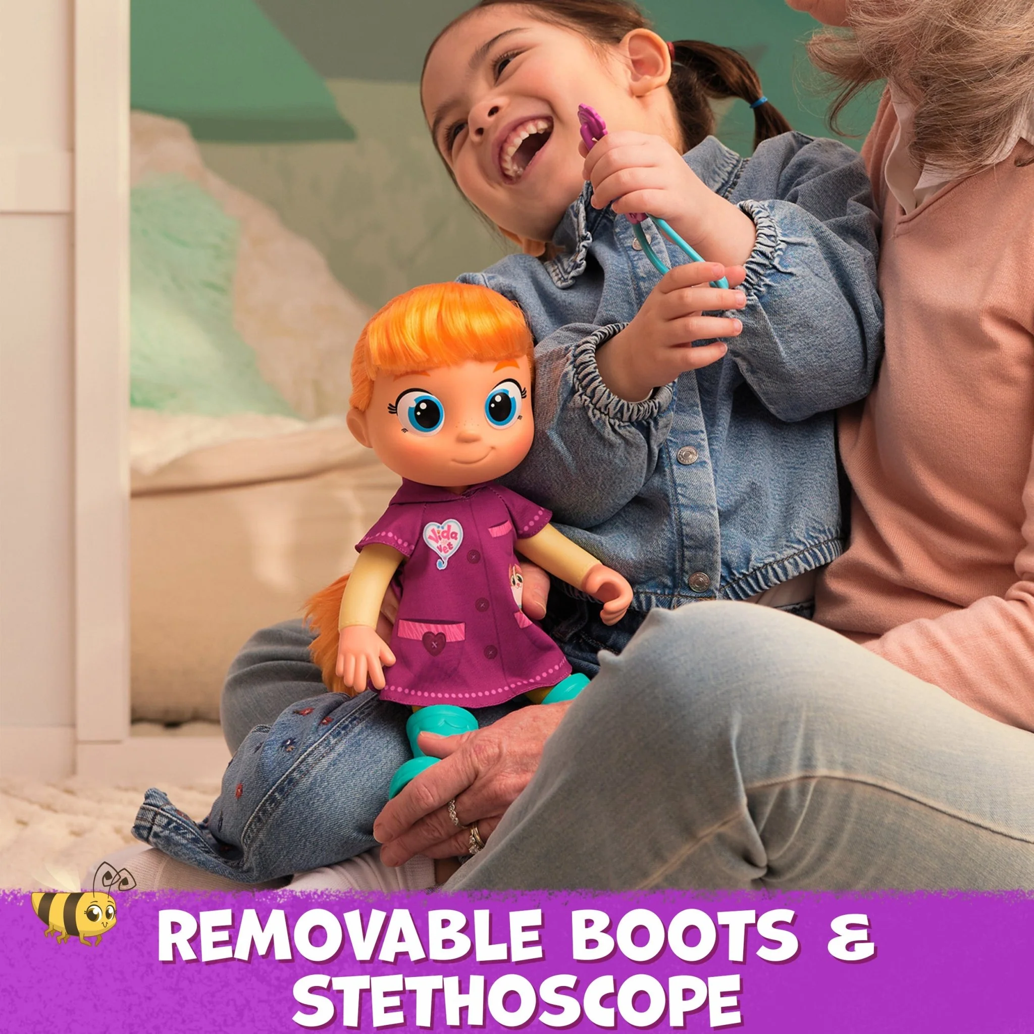 Vida The Vet Toddler Doll - Image 3