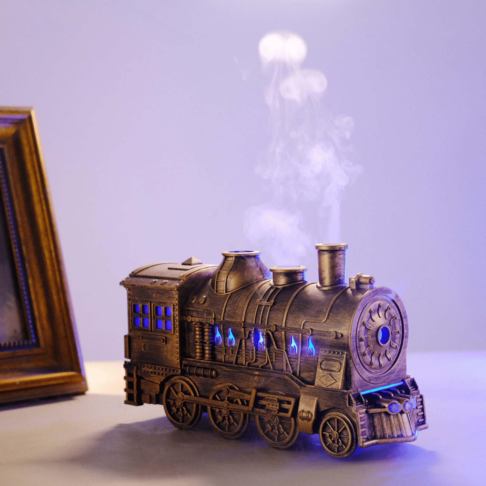 Vintage Bronze Train Diffuser - Image 4