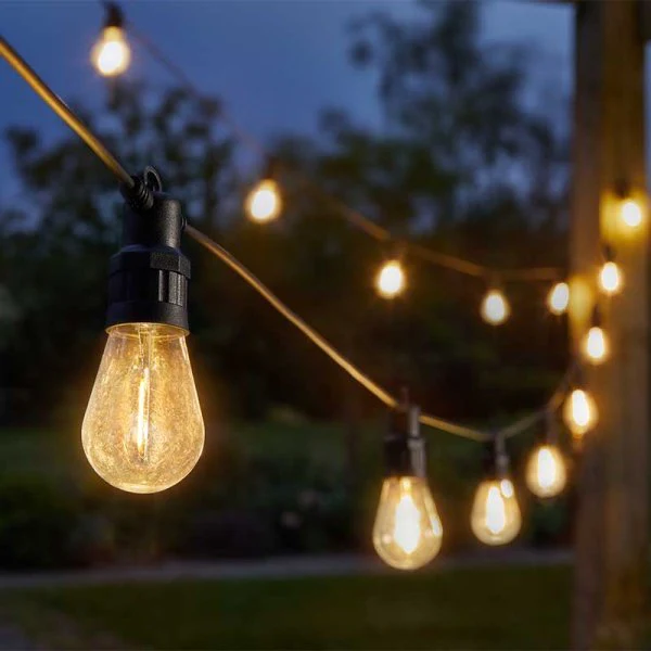 Vintage Festoon Low Voltage String Lights - Set of 10