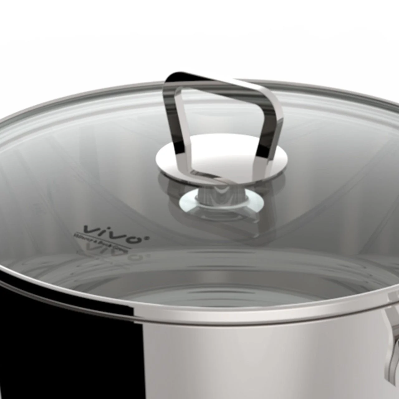 Vivo by Villeroy & Boch 24cm Stock Pot Stainless Steel - Image 2