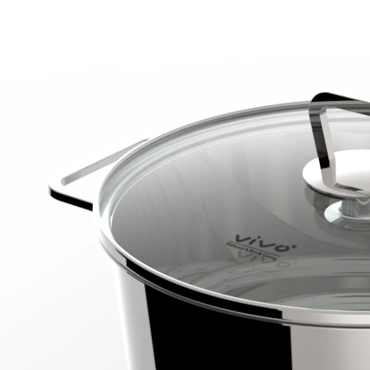 Vivo by Villeroy & Boch 24cm Stock Pot Stainless Steel - Image 3