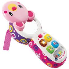 Vtech Peek & Play Phone Pink - Image 3