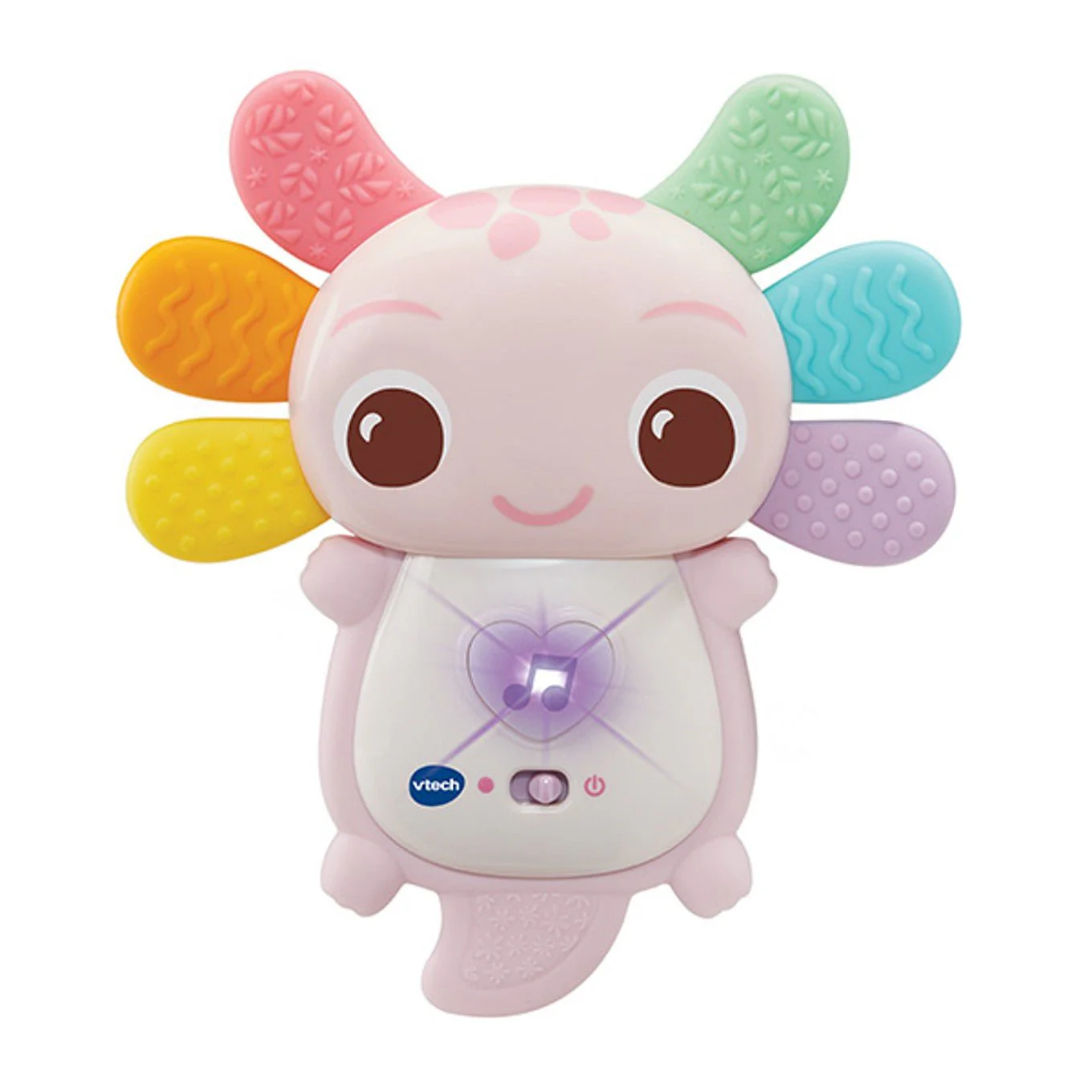VTech Rainbow Colours Axolotl Teether Pink - Image 3
