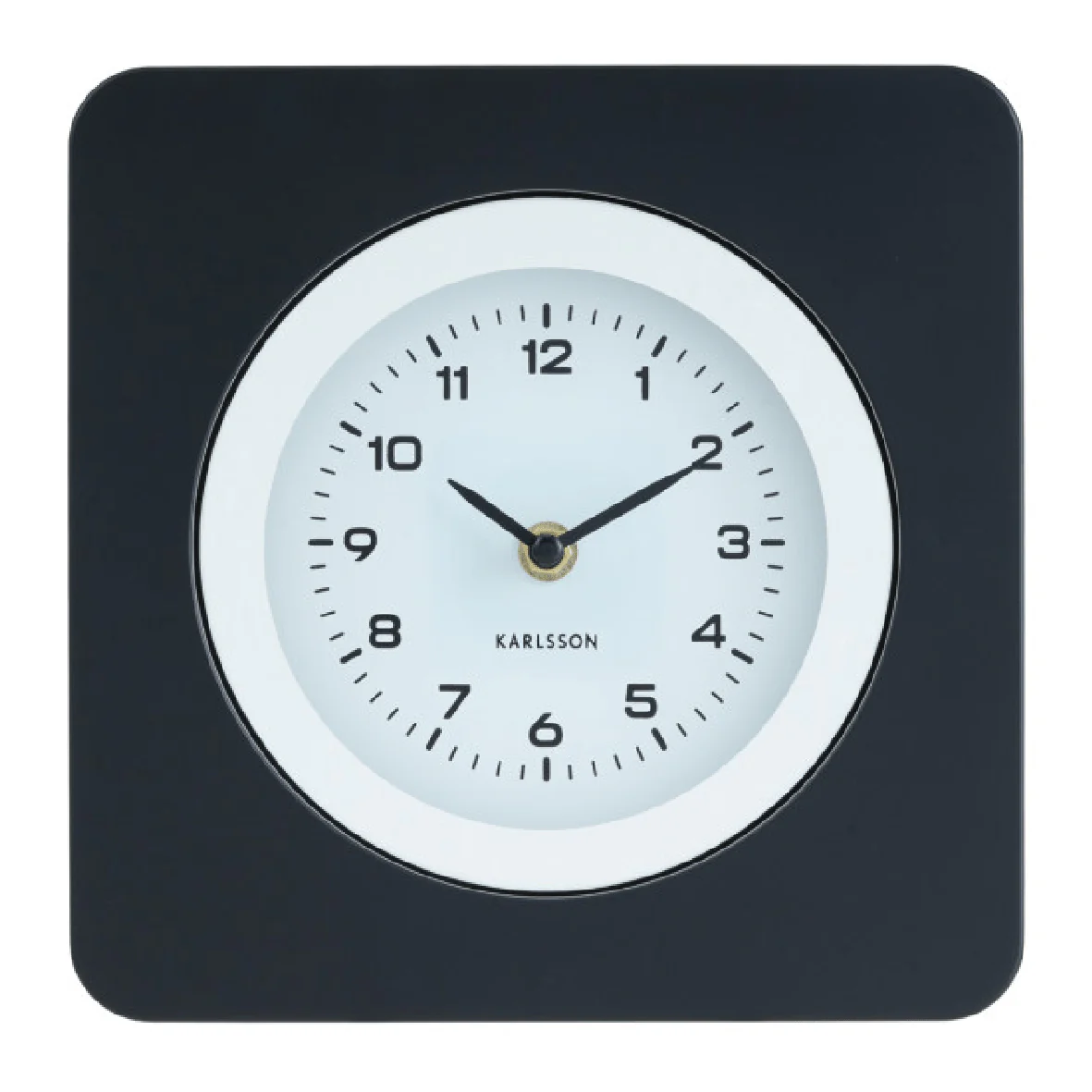 Wall Clock New Vintage Black