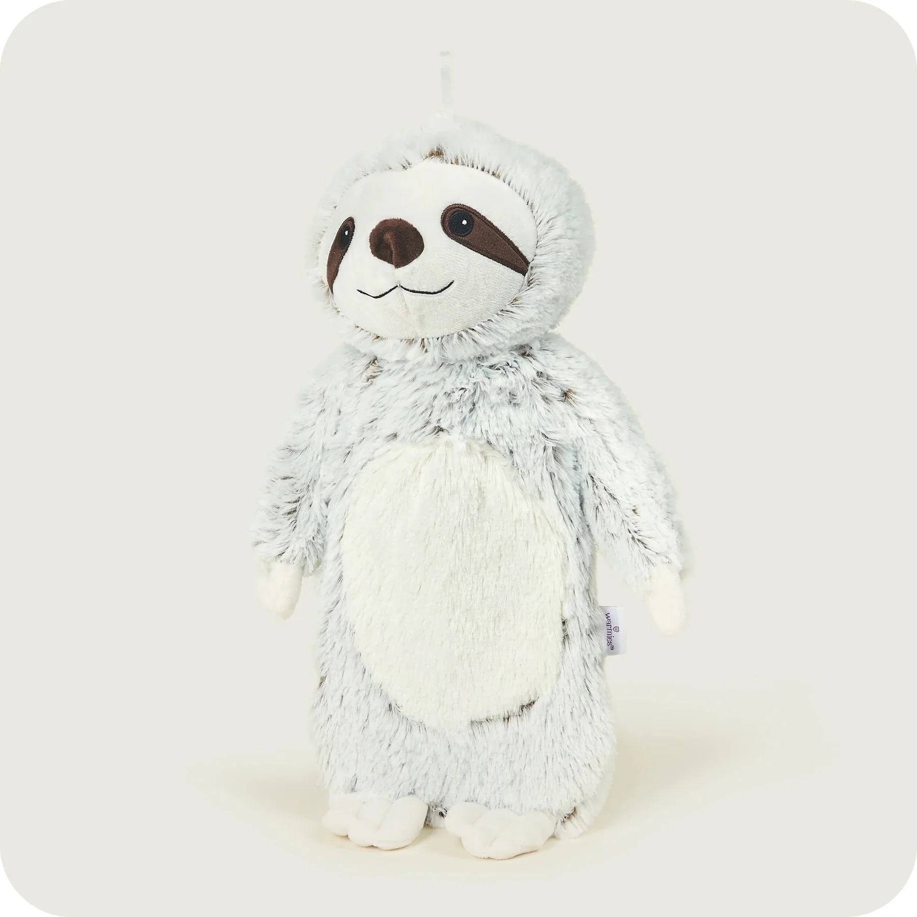 Warmies 3D Square Hot Water Bottle Marshmallow Sloth