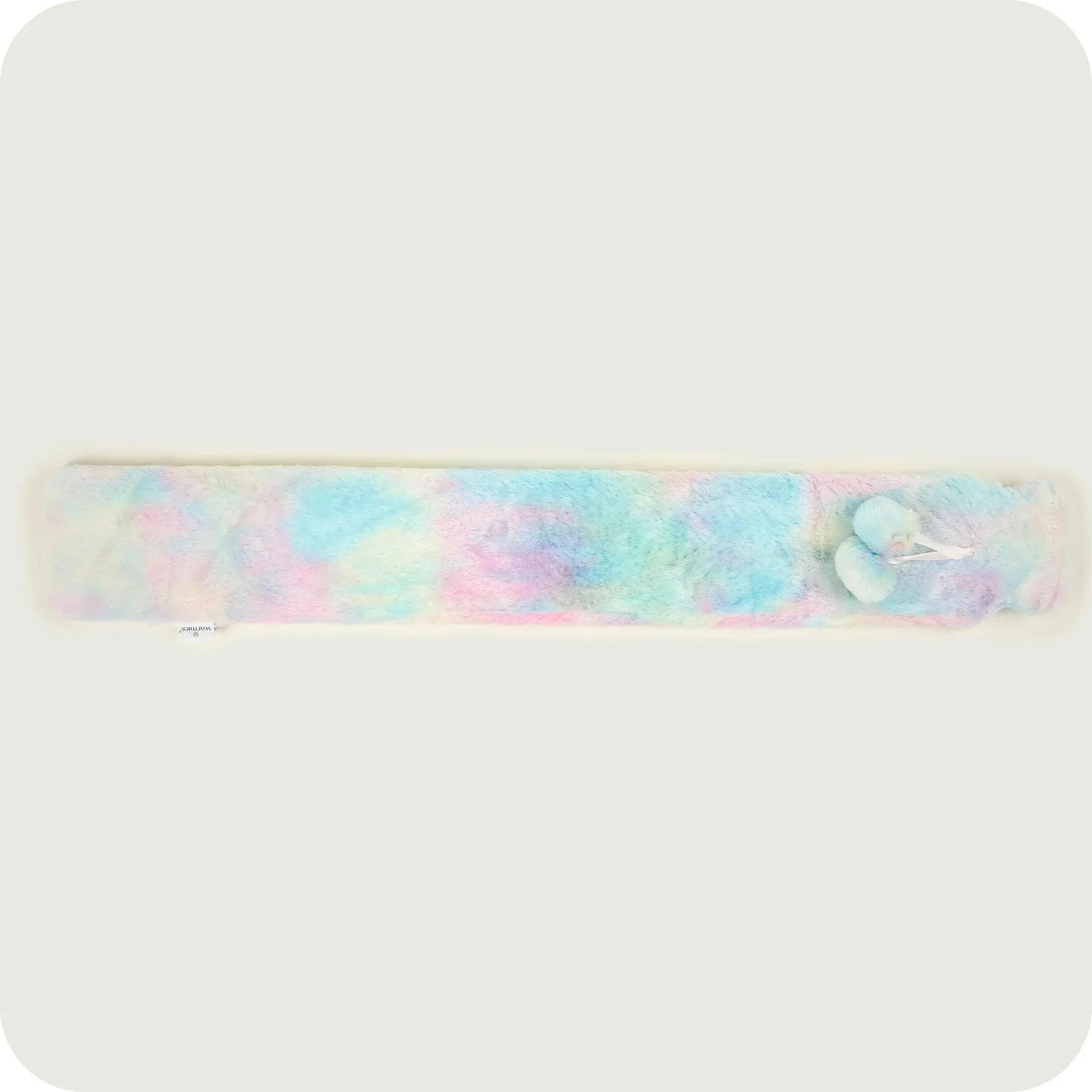 Warmies Long Hot Water Bottle Rainbow Fur