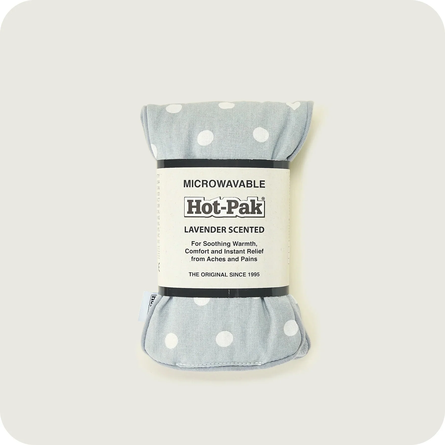 Warmies Premium Hot-Pak® Grey Dots