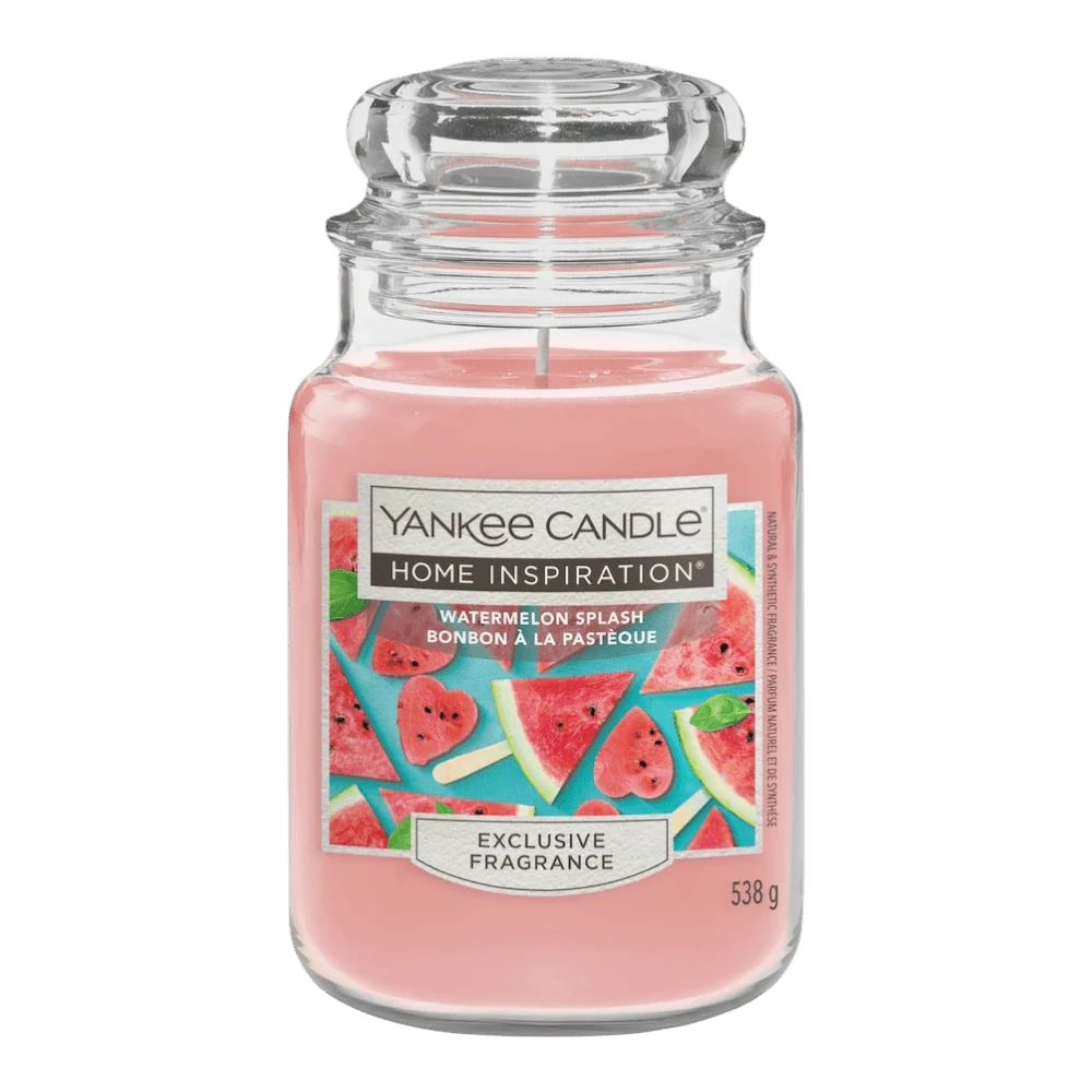 Watermelon Splash Home Inspirations Large Yankee Candle 538g