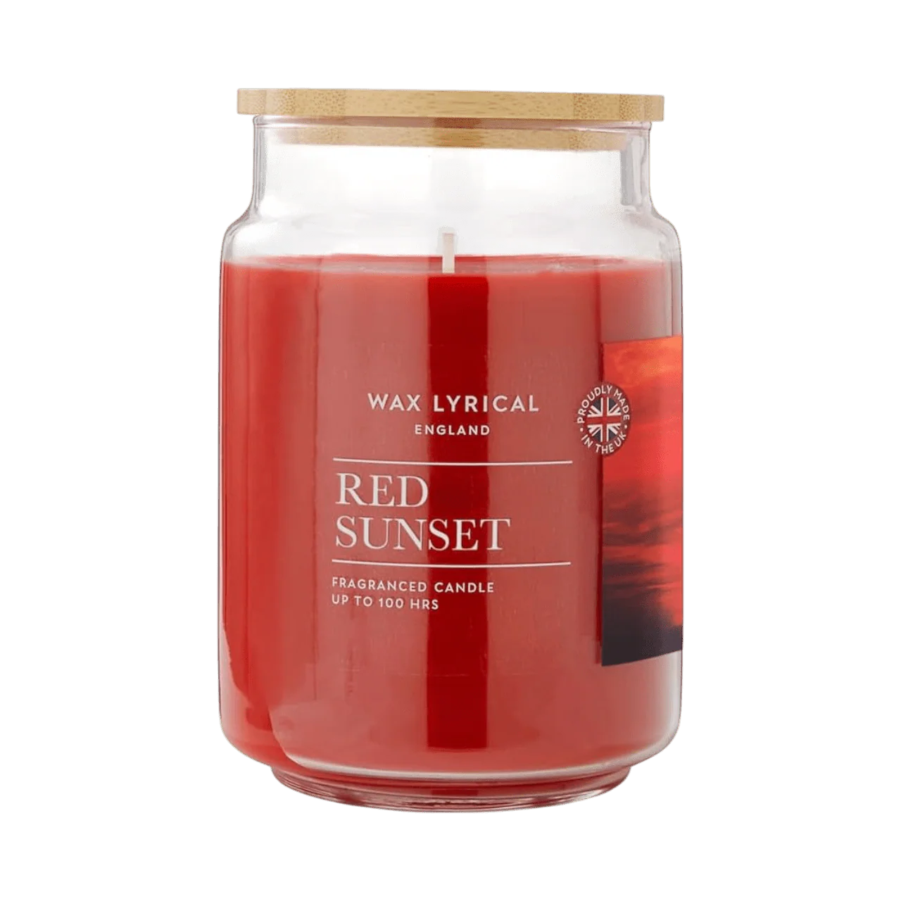 Wax Lyrical Large Jar Candle – Red Sunset