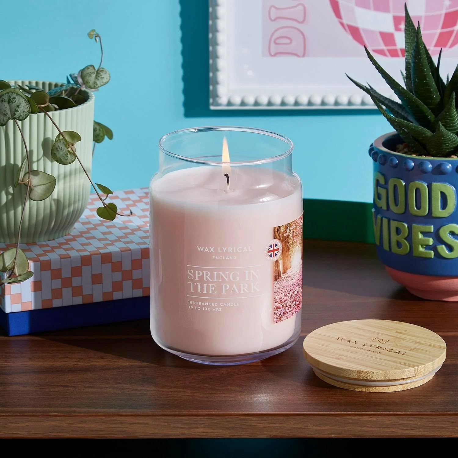 Wax Lyrical Large Jar Candle – Spring in the Park - Image 2