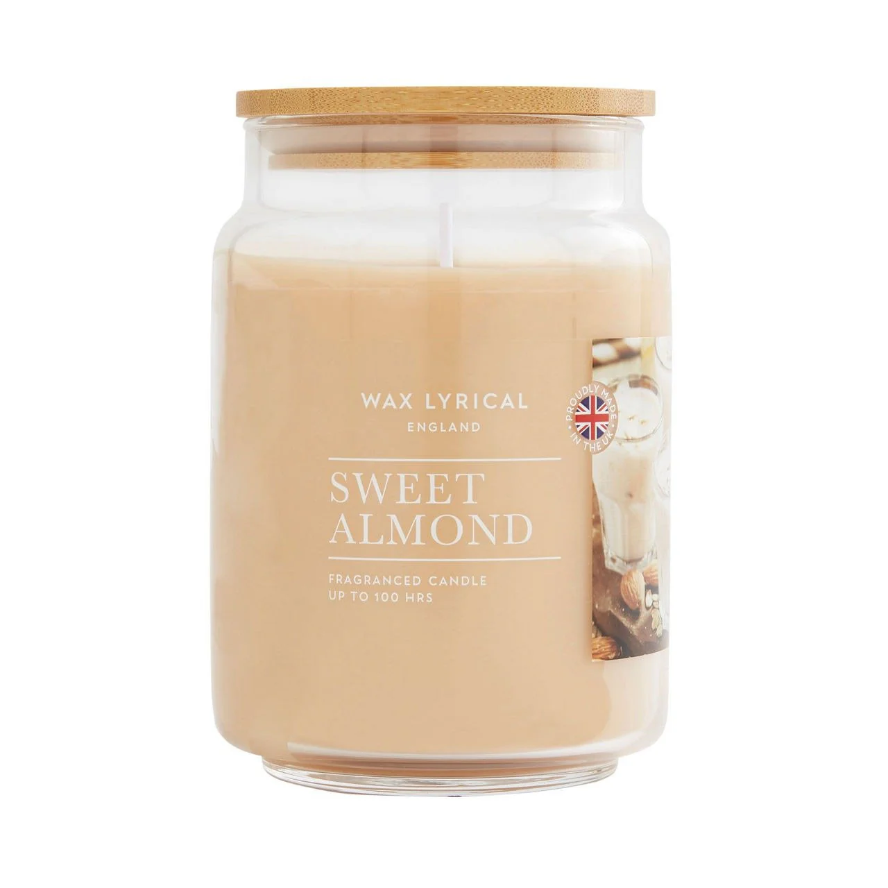 Wax Lyrical Large Jar Candle – Sweet Almond