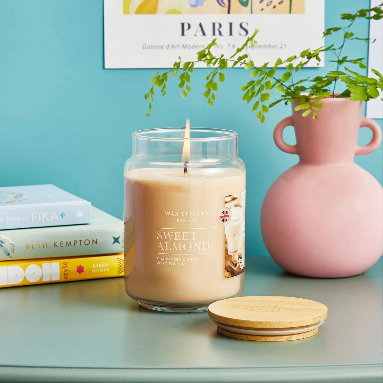Wax Lyrical Large Jar Candle – Sweet Almond - Image 2