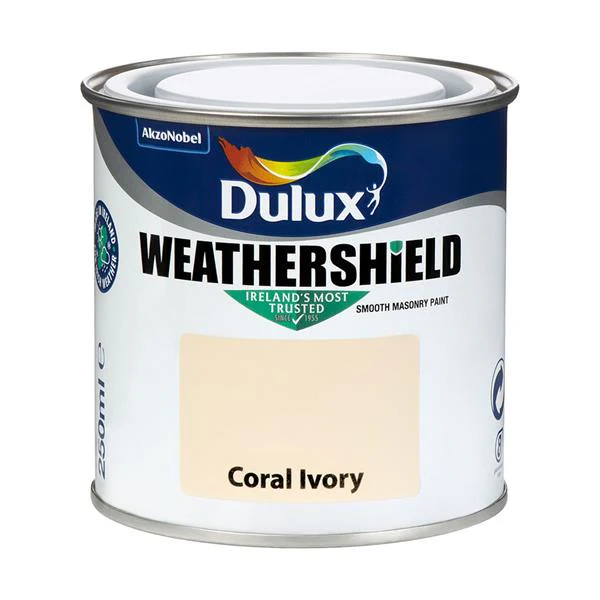 Weathershield Tester 250Ml Coral Ivory
