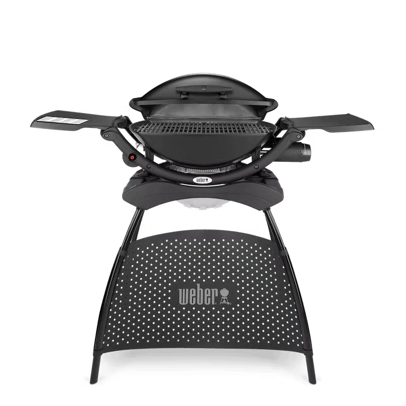 Weber® Q2000 Gas Barbecue with Stand Black - Image 3