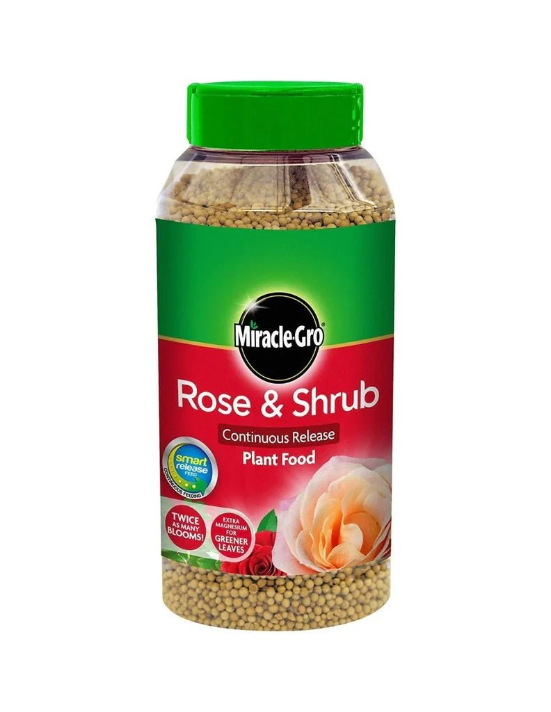Miracle Gro Slow Release Rose & Shrub Food Shaker Jar 1Kg