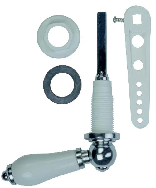 White Ceramic Repro Cistern Lever Cp Eprepwc