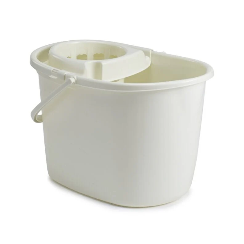 Whitefurze 15Lt Deluxe Mop Bucket Cream