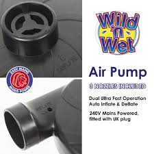Wild 'n' Wet Mains Operated Air Pump - Image 2