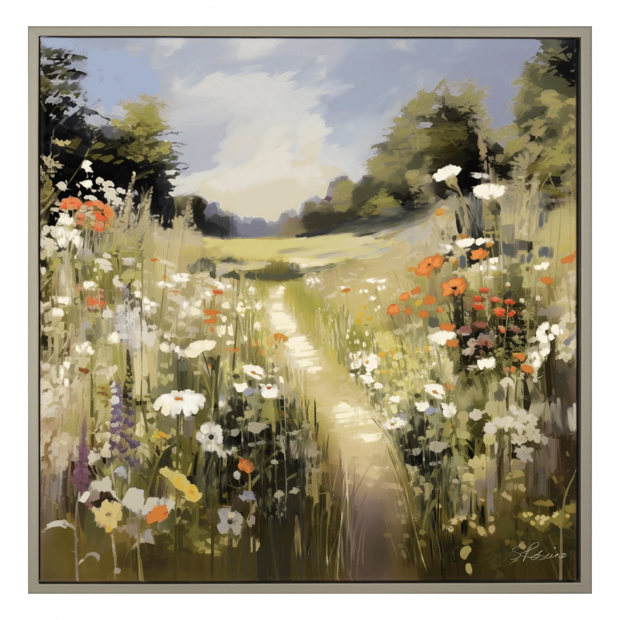 Wildflower Wander Framed Wall Art - Image 2