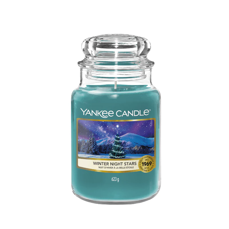 Winter Night Stars Large Yankee Candle 623g