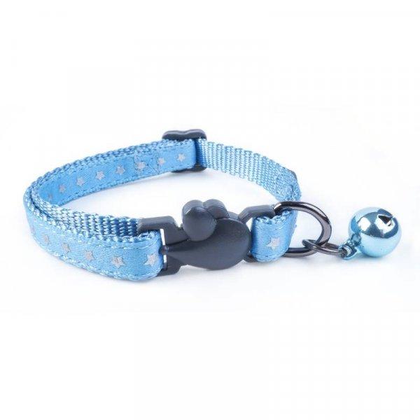WonderLust Cat Collar - Starry Shiny Blue