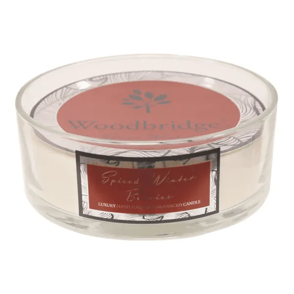 Woodbridge Spiced Winter Berries - 5 Wick Candle Bowl 990g