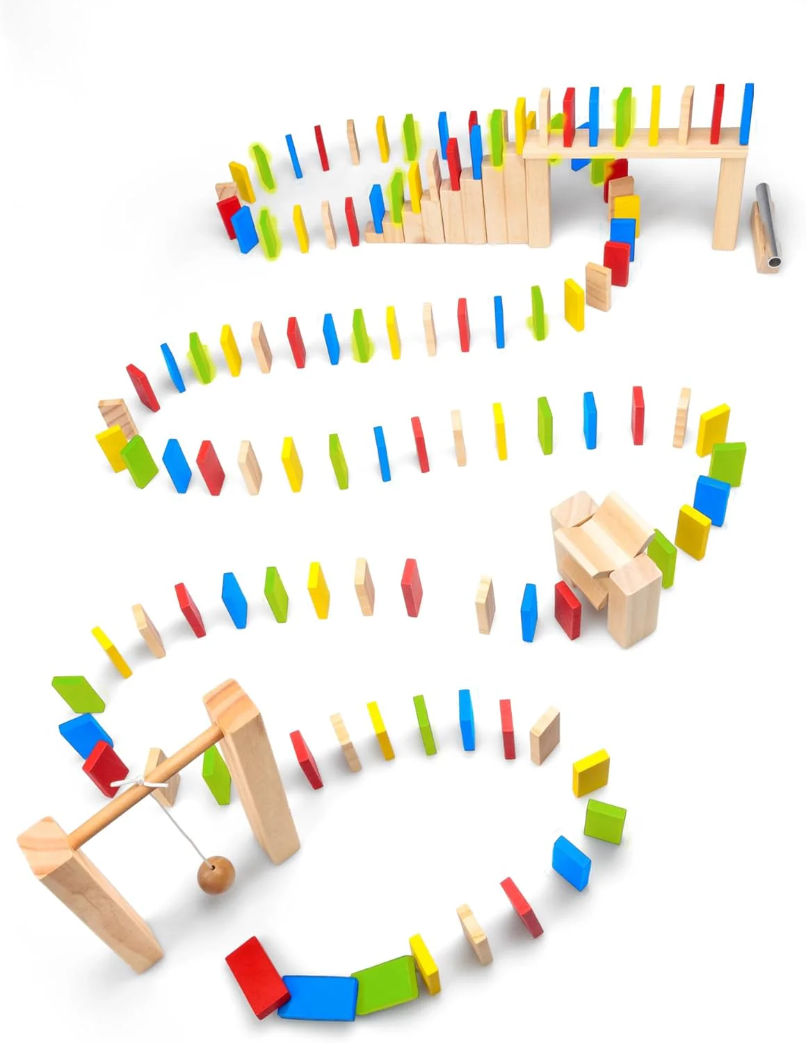 Wooden Domino Race - Image 3