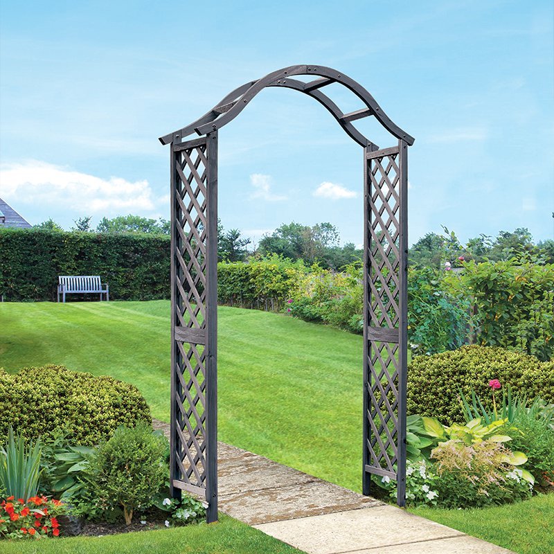 Woodland Garden Arch – Slate