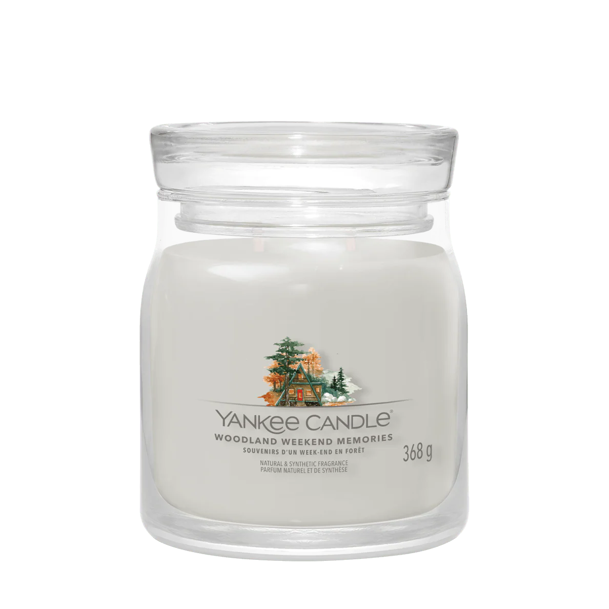 Woodland Weekend Memories Signature Medium Jar Yankee Candle 368g