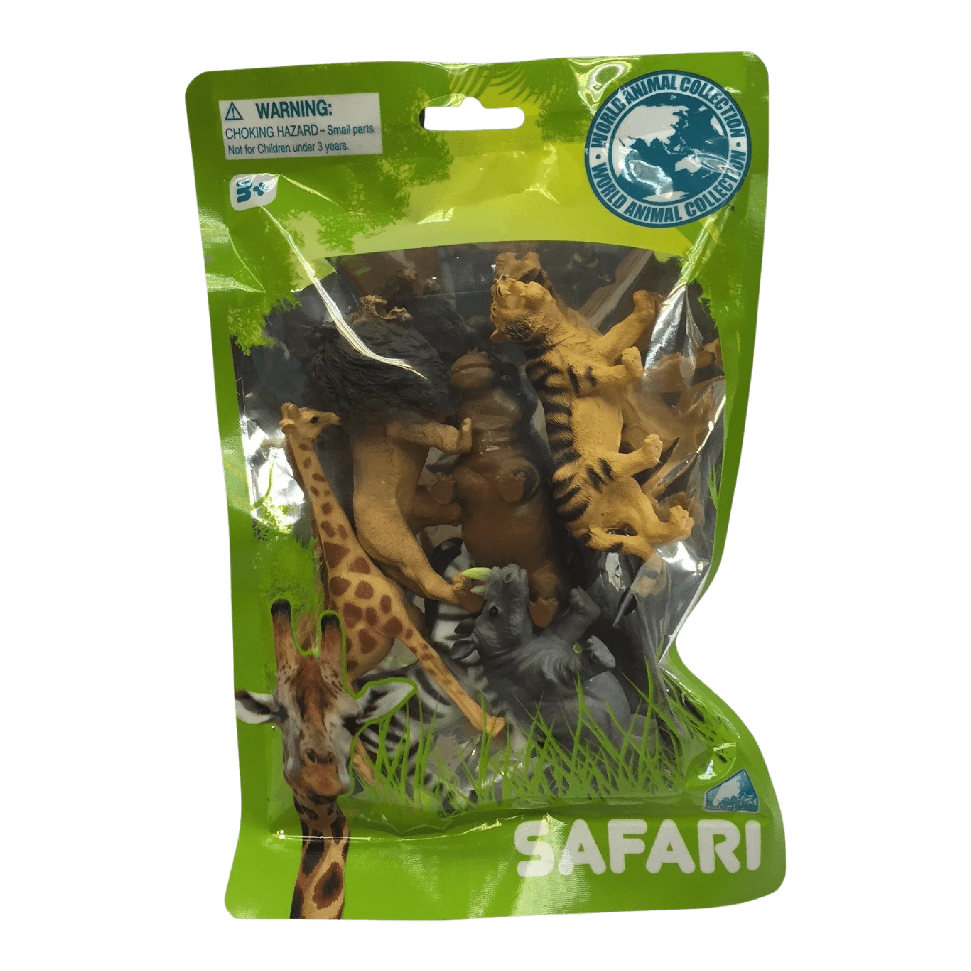 World Animal Collection Safari Animals 6pk