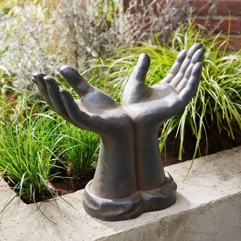 World in His Hands Sculpture - 36cm