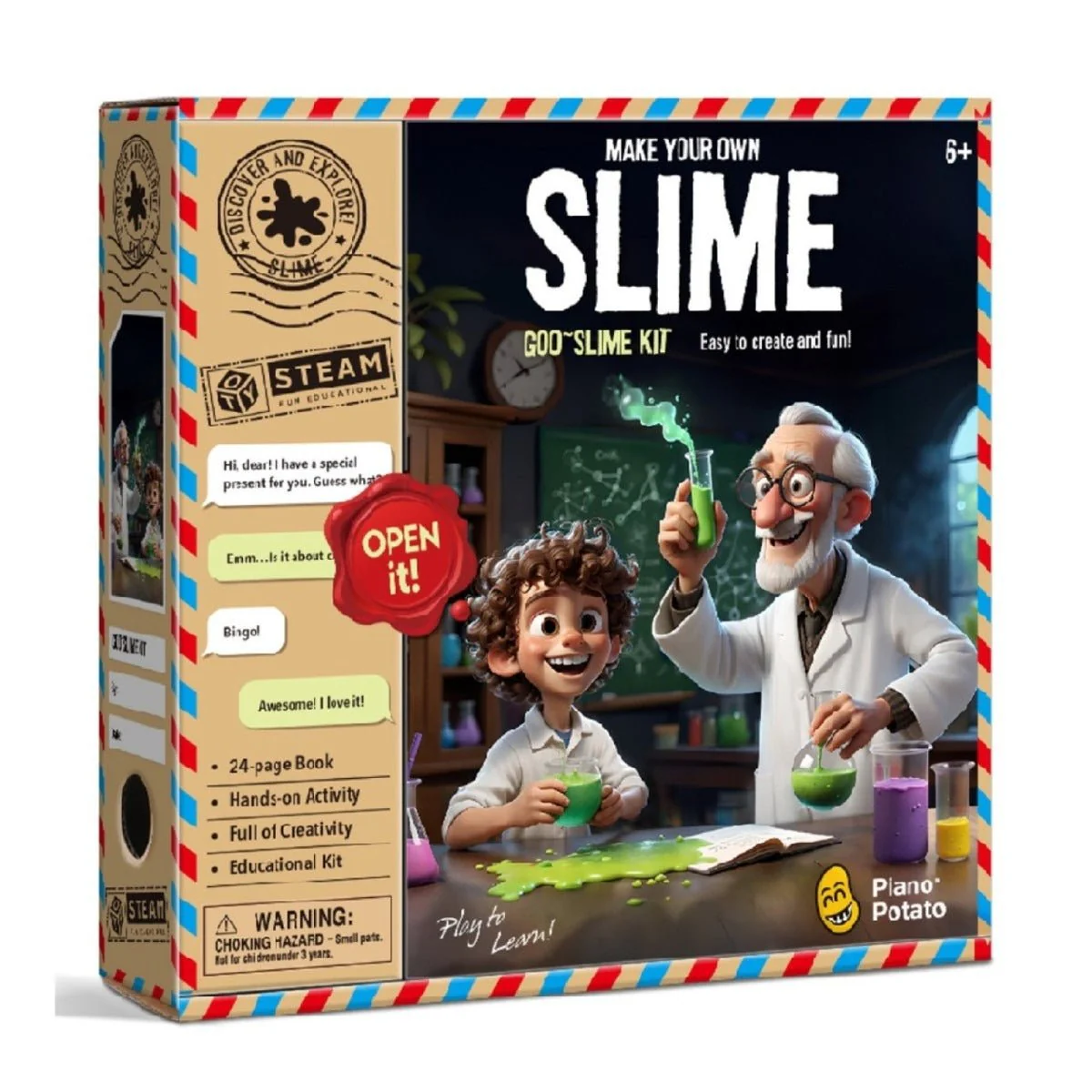 World Of Science Make Your Own Slime Science Kit