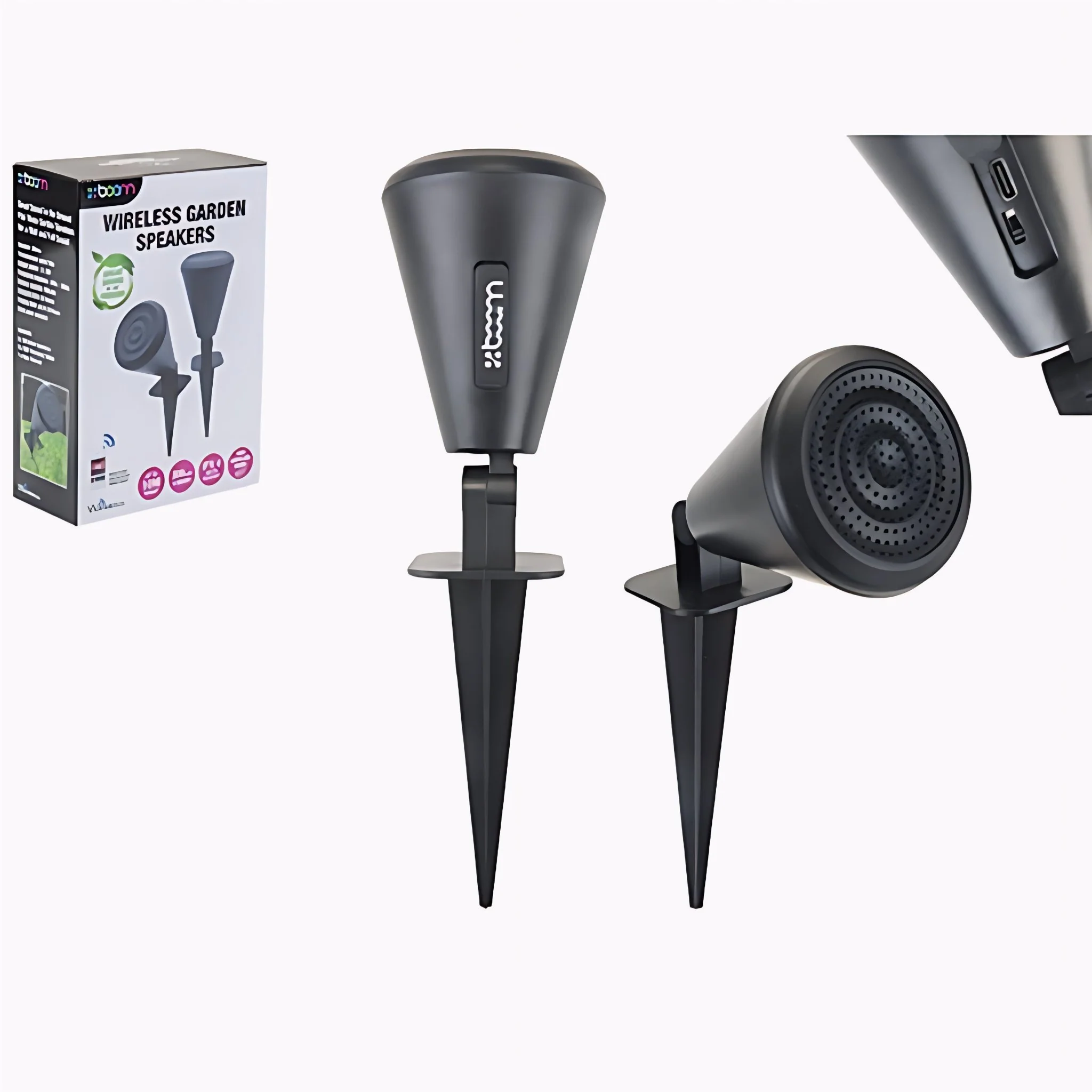 XBoom Pair of Garden Speakers