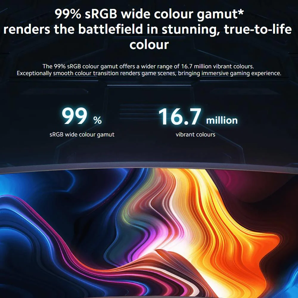 Xiaomi Curved Gaming Monitor 30" - Black | Bhr5117hk - Image 4