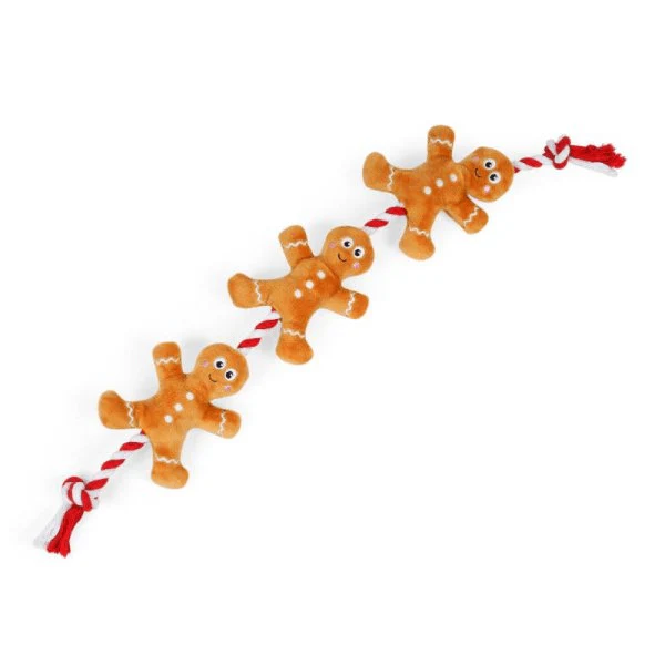 Xmas Tugga Gingerbread Dog Toy - Image 2