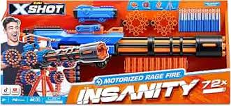 XShot Insanity S1 Motorized Rage Fire Gatling Gun