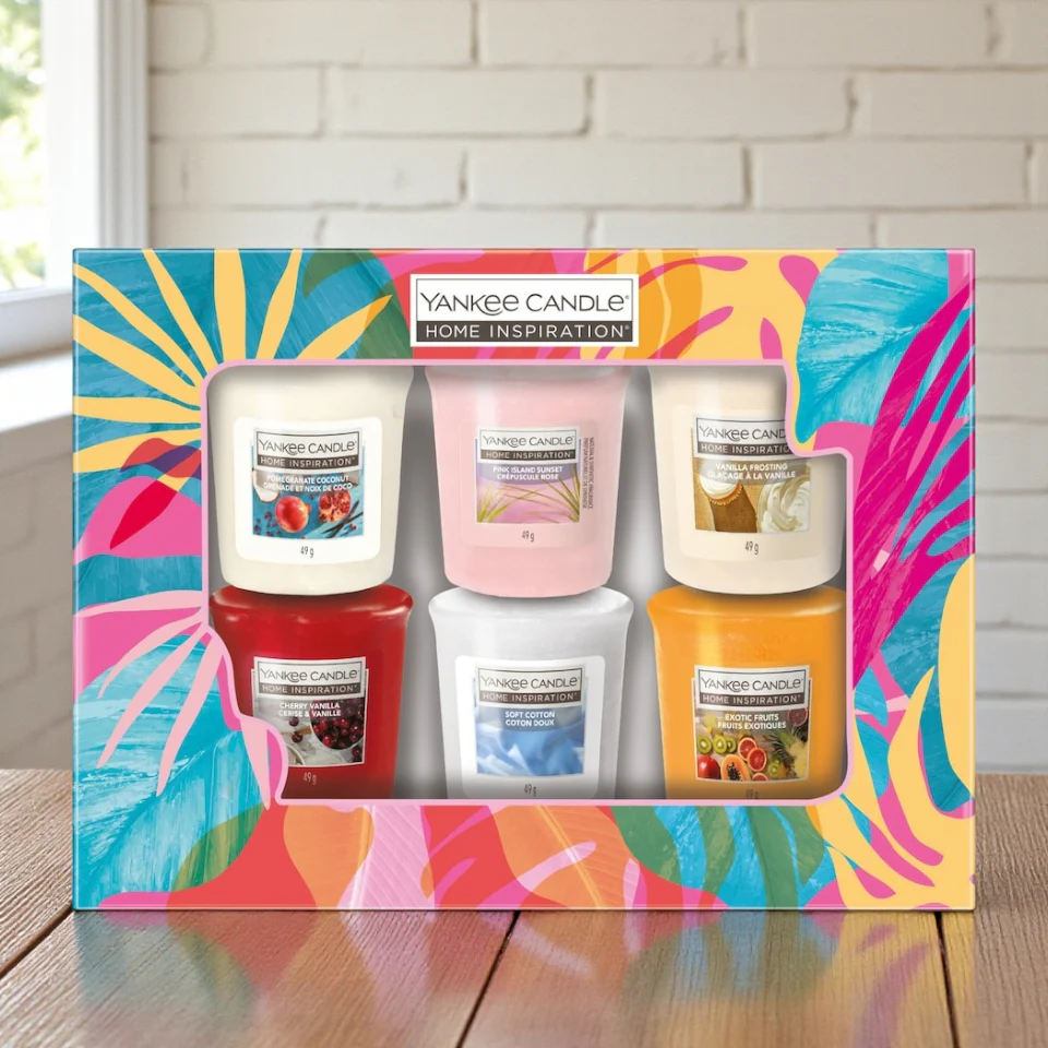 Yankee Candle Home Inspiration 6-Pack Votive Candles - Image 2
