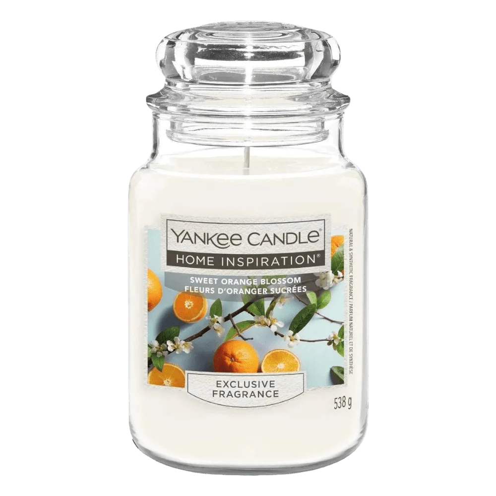 Yankee Candle Home Inspiration Large Jar Candle – Sweet Orange Blossom