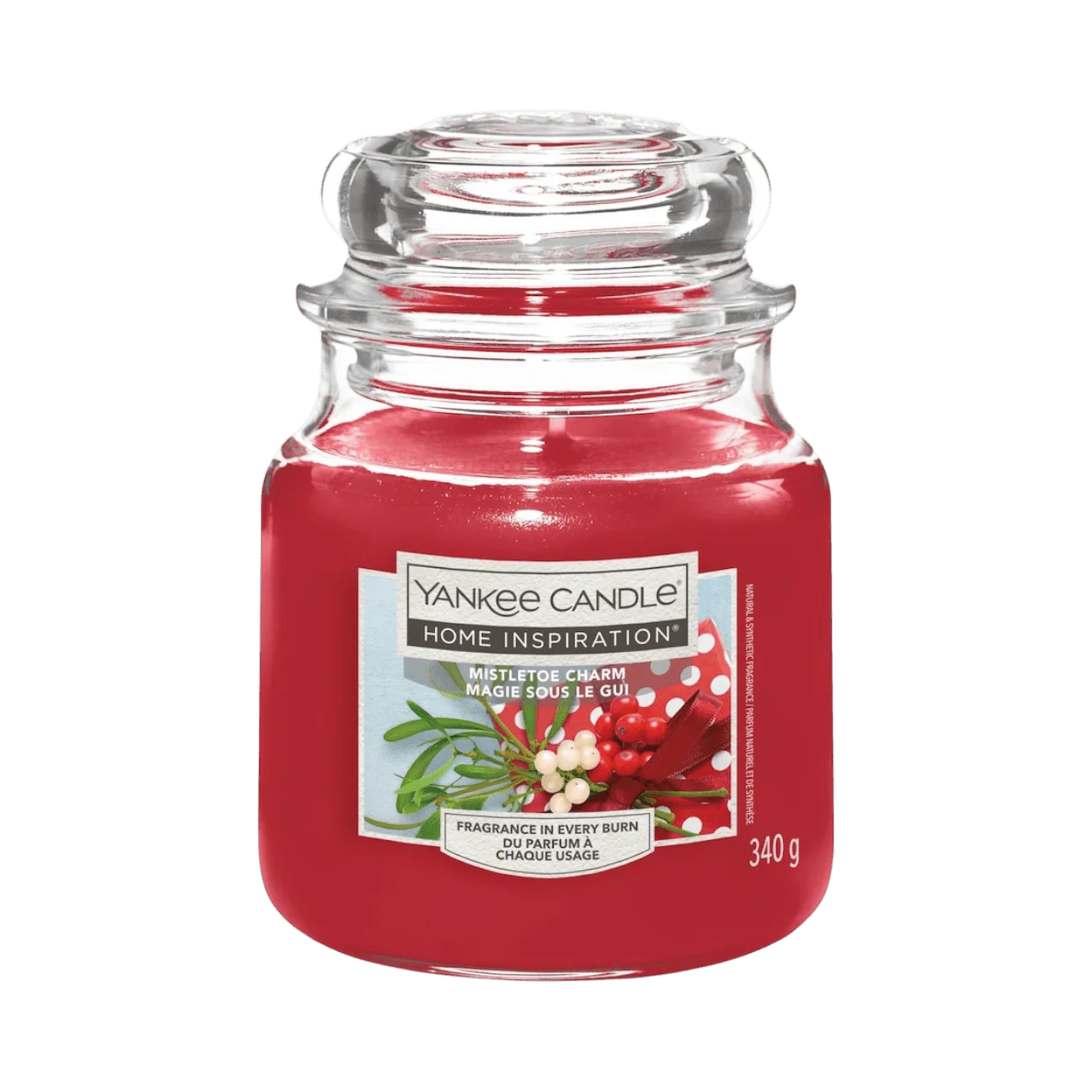 Yankee Candle Home Inspiration Medium Jar Candle – Mistletoe Charm - Image 2