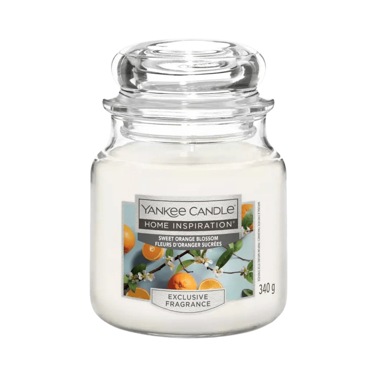 Yankee Candle Home Inspiration Medium Jar Candle – Sweet Orange Blossom - Image 2