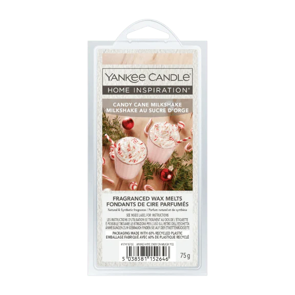 Yankee Candle Home Inspiration Wax Melts – Candy Cane Milkshake