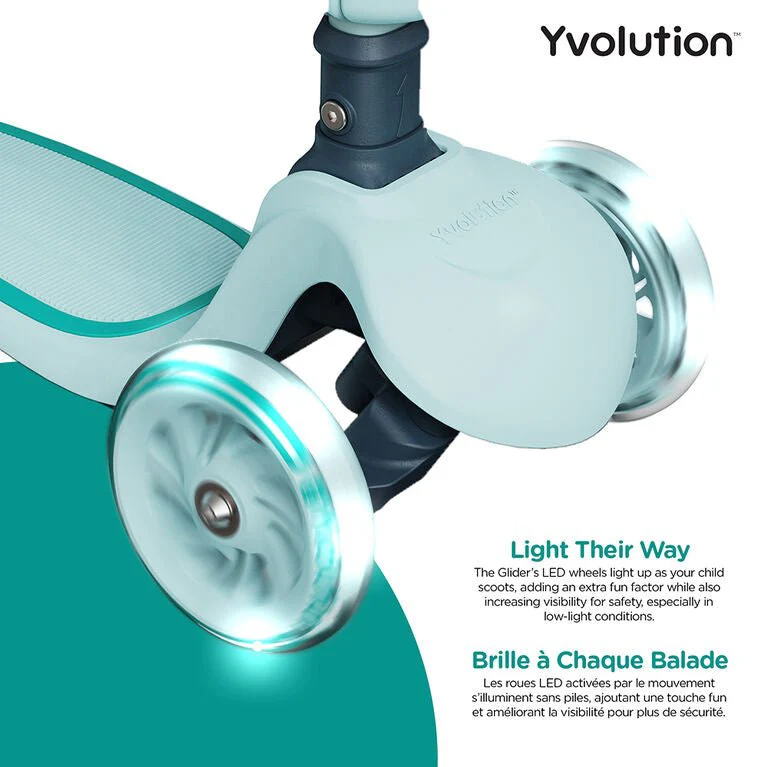 YGlider 2 In 1 Scooter - Teal - Image 7