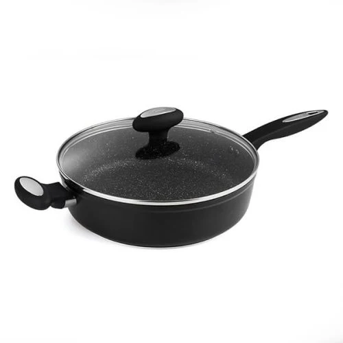 Zyliss Cook Ultimate Non-Stick Sauté Pan with Glass Lid 28cm